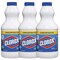 Clorox Concentrated Liquid Bleach, Original - 3 Bottles x 887ml